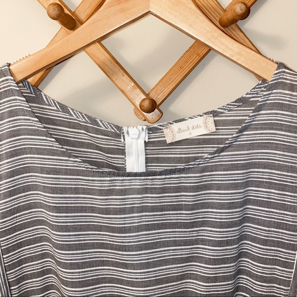 Altar’d State Striped Dress w/ Back Zipper - Picture 1 of 4